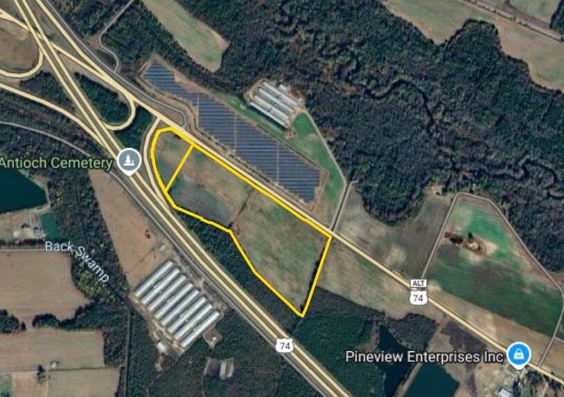 13903 0Hwy 74 w, Maxton, NC à vendre - Aérien - Image 1 de 8
