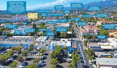 706 State St, Santa Barbara, CA - Aerial  map view