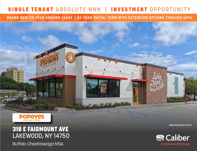 312 E Fairmount Ave, Lakewood, NY for sale - Building Photo - Image 1 of 4