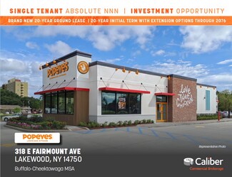 Plus de détails pour 312 E Fairmount Ave, Lakewood, NY - Commerce de détail à vendre