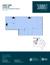 545 E John Carpenter Fwy, Irving, TX à louer Plan d’étage- Image 1 de 1