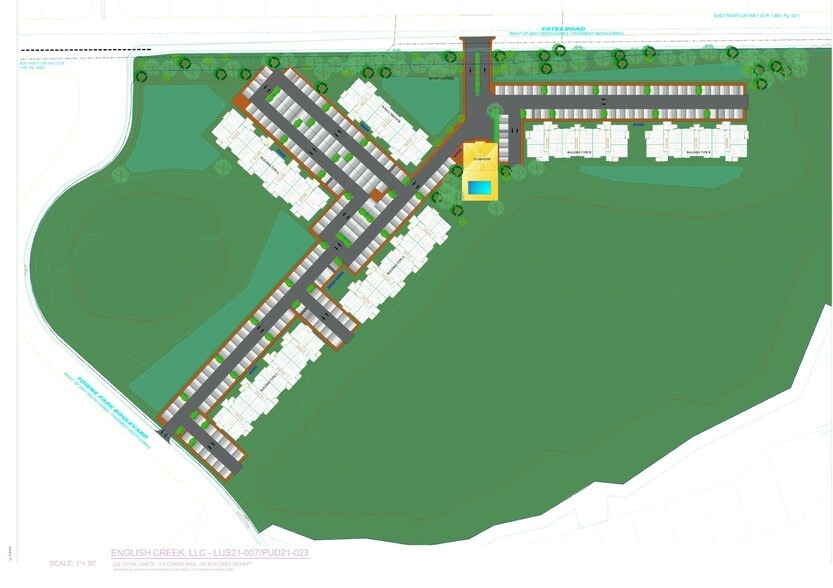 0 Yates, Lakeland, FL for sale - Site Plan - Image 3 of 7