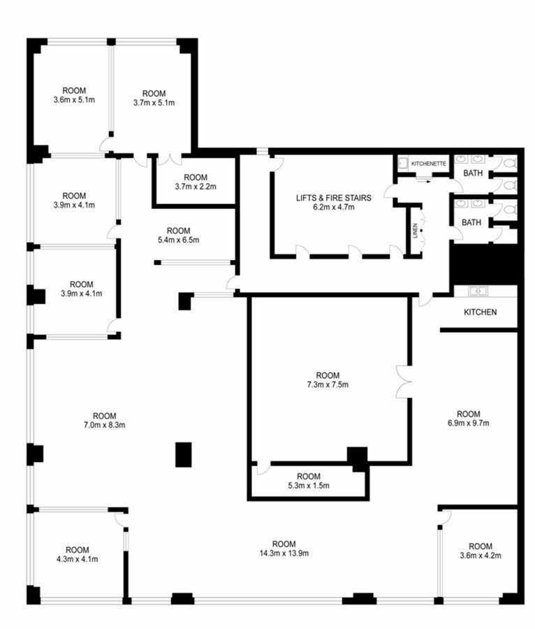 121 Walker St, North Sydney, NSW 2060 - Unit Lot 11 -  - Floor Plan - Image 1 of 5