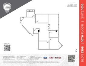 2398 E Camelback Rd, Phoenix, AZ à louer Plan d’étage- Image 1 de 1