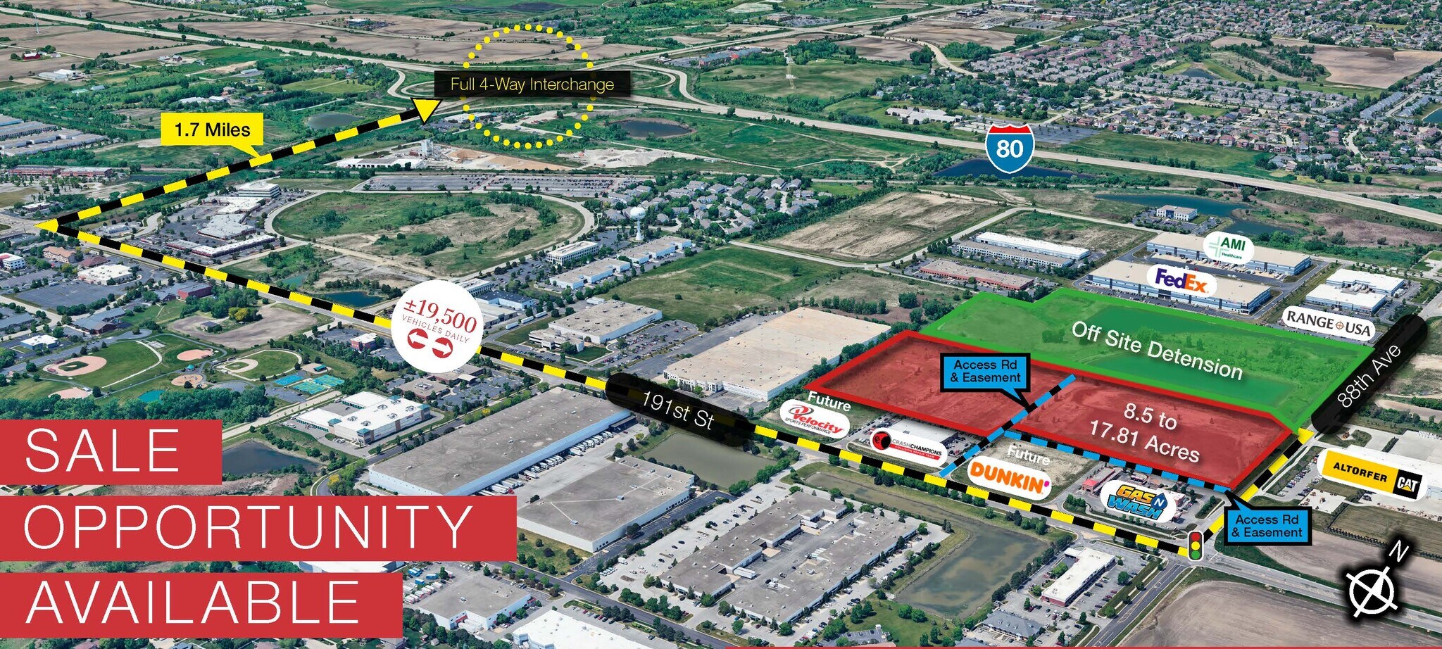 191st & 88th Ave, Mokena, IL for sale Building Photo- Image 1 of 2