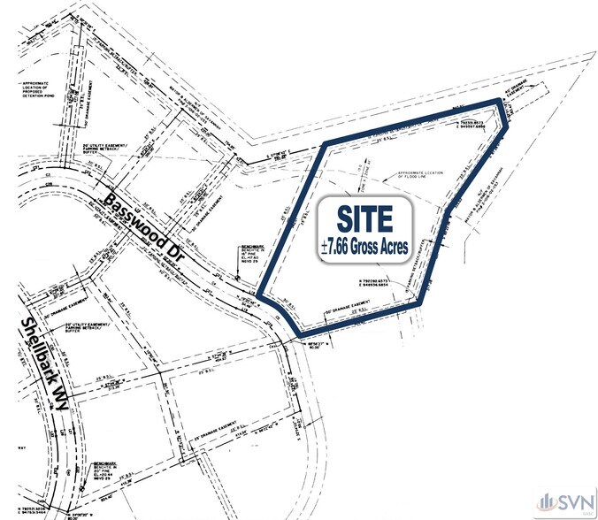 130 Basswood Dr, Savannah, GA à vendre - Plan cadastral - Image 2 de 11
