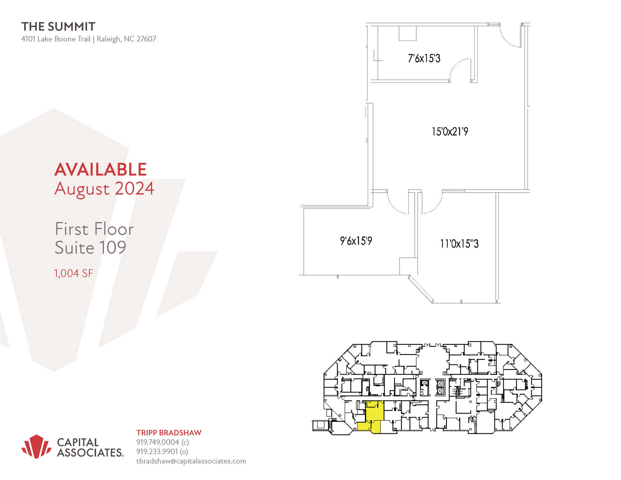 4101 Lake Boone Trl, Raleigh, NC for lease Floor Plan- Image 1 of 1