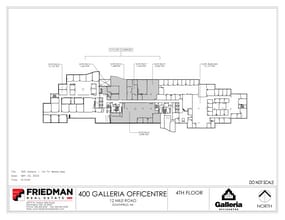 300 Galleria Officentre, Southfield, MI for lease Floor Plan- Image 2 of 2