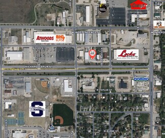 Plus de détails pour 618 W Kickapoo Spur, Shawnee, OK - Industriel à vendre