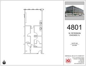 4801 W Peterson Ave, Chicago, IL à louer Plan d  tage- Image 1 de 5