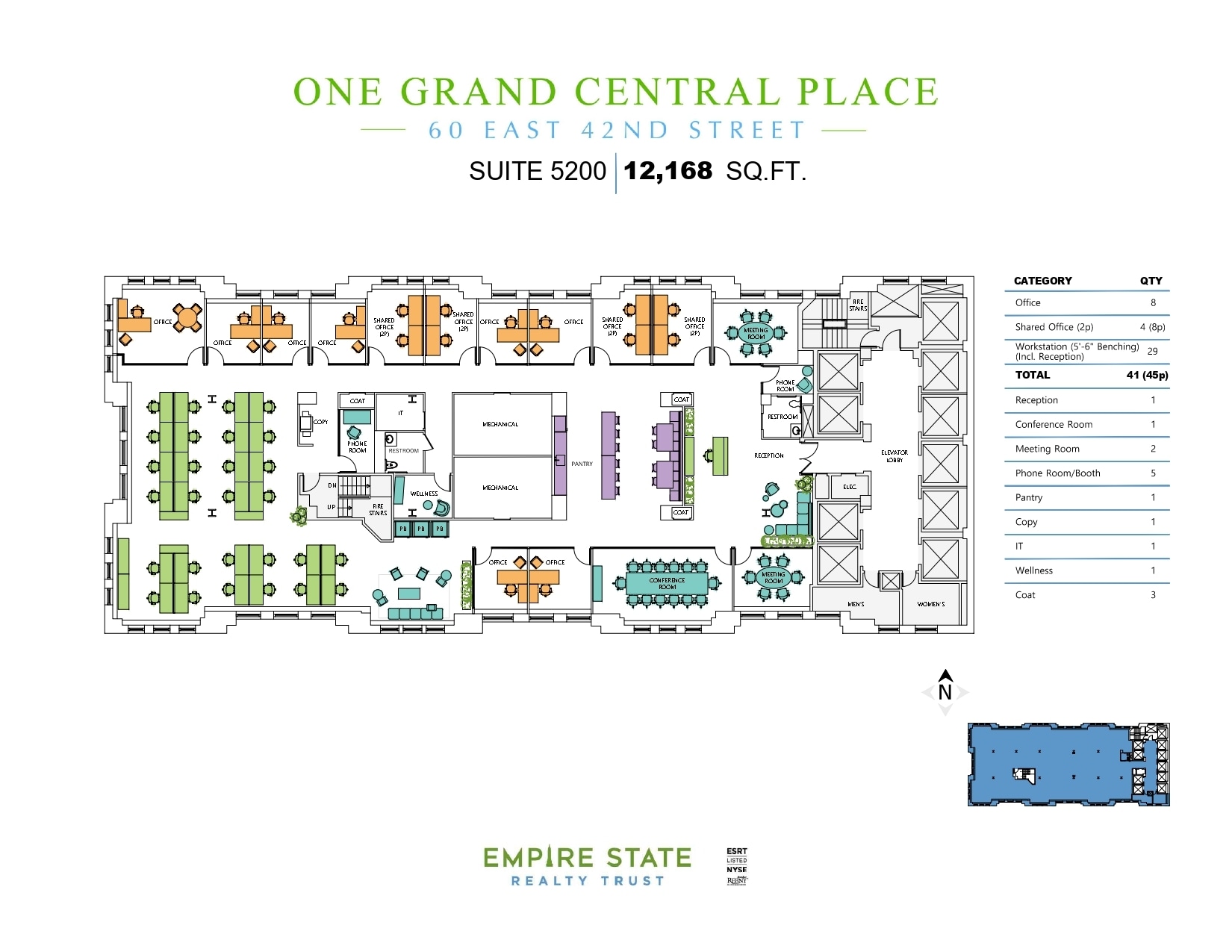60 E 42nd St, New York, NY for lease Floor Plan- Image 1 of 1
