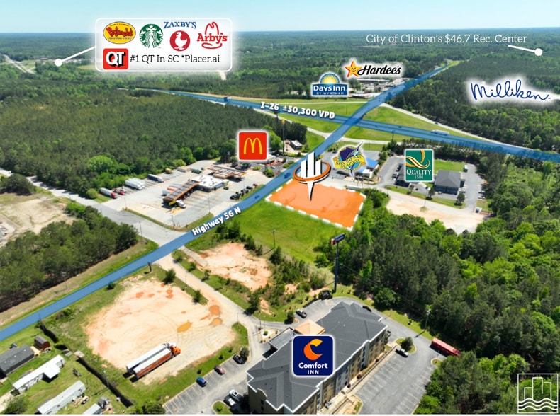 12819 Highway 56, Clinton, SC for lease - Building Photo - Image 1 of 8