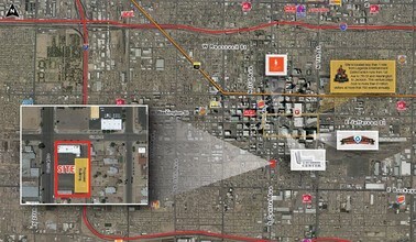 711 S Central Ave, Phoenix, AZ - aerial  map view