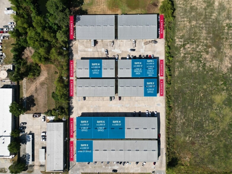 16721 Hollister St, Houston, TX for lease - Site Plan - Image 2 of 4