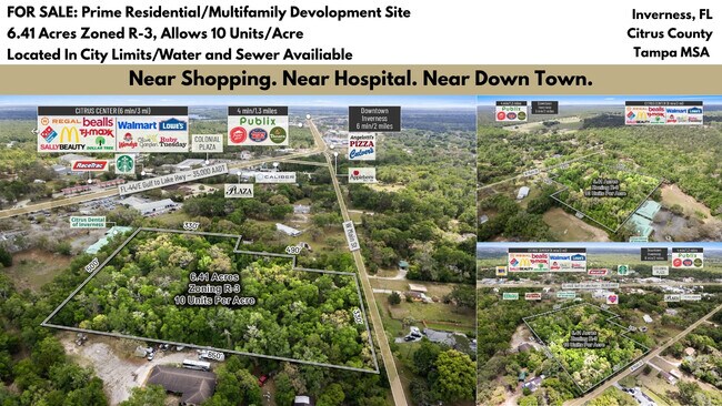 Plus de détails pour 2322 W Main St, Inverness, FL - Terrain à vendre