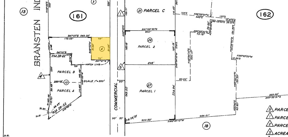 950 Commercial St, San Carlos, CA à vendre - Plan cadastral - Image 3 de 3