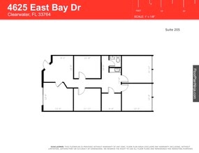 4625 East Bay Dr, Clearwater, FL for lease Floor Plan- Image 1 of 6
