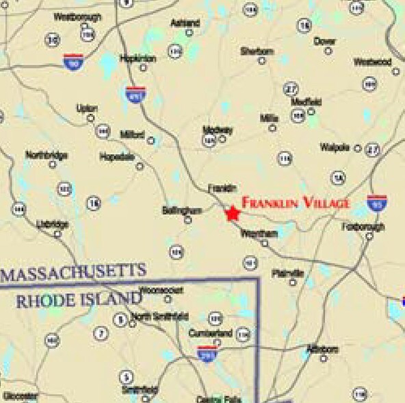5-1000 Franklin Village Dr, Franklin, MA à louer - Plan de site - Image 1 de 4