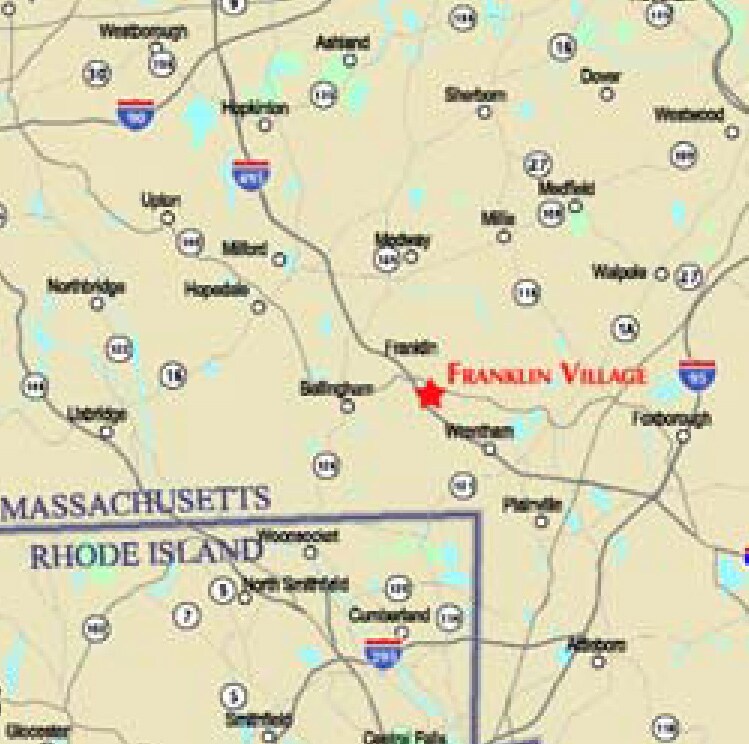 5-1000 Franklin Village Dr, Franklin, MA à louer Plan de site- Image 1 de 5