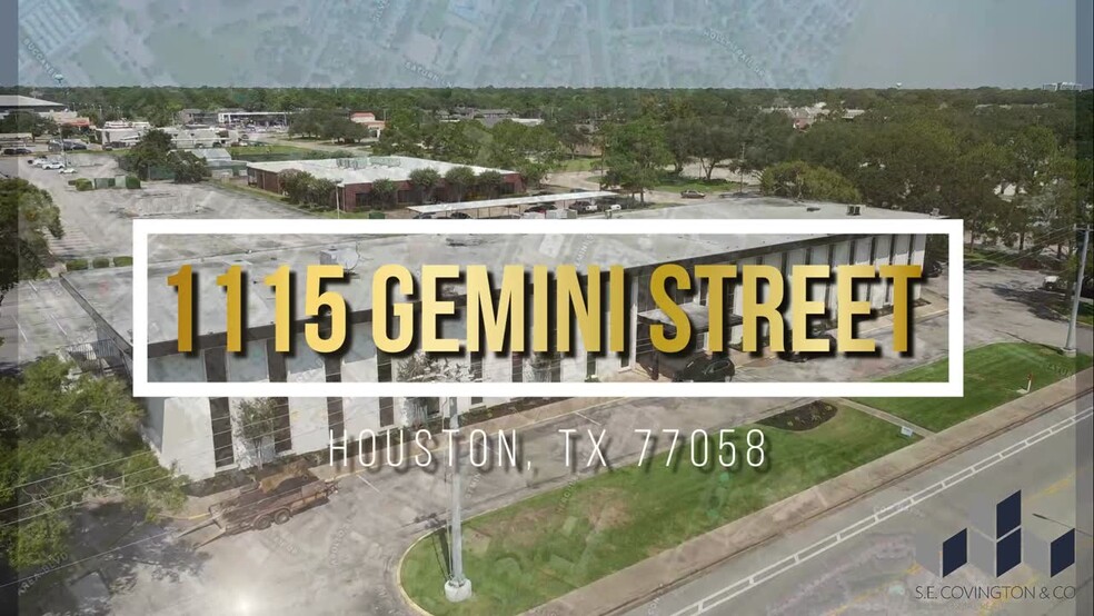 1115 Gemini St, Houston, TX à louer - Vidéo sur l’inscription commerciale - Image 2 de 75