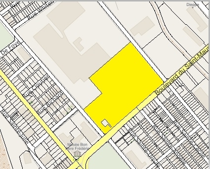 600-850 Du Saint-Maurice Boul, Trois-Rivières, QC à louer Plan cadastral- Image 1 de 4