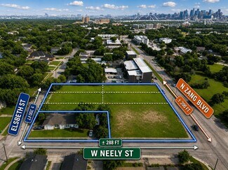 Plus de détails pour NWC Of Zang Boulevard & Neely St, Dallas, TX - Terrain à vendre