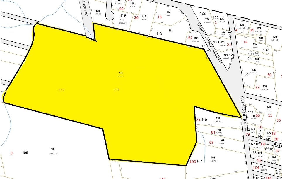 777 Tiverton Casino Blvd, Tiverton, RI à vendre Plan cadastral- Image 1 de 1