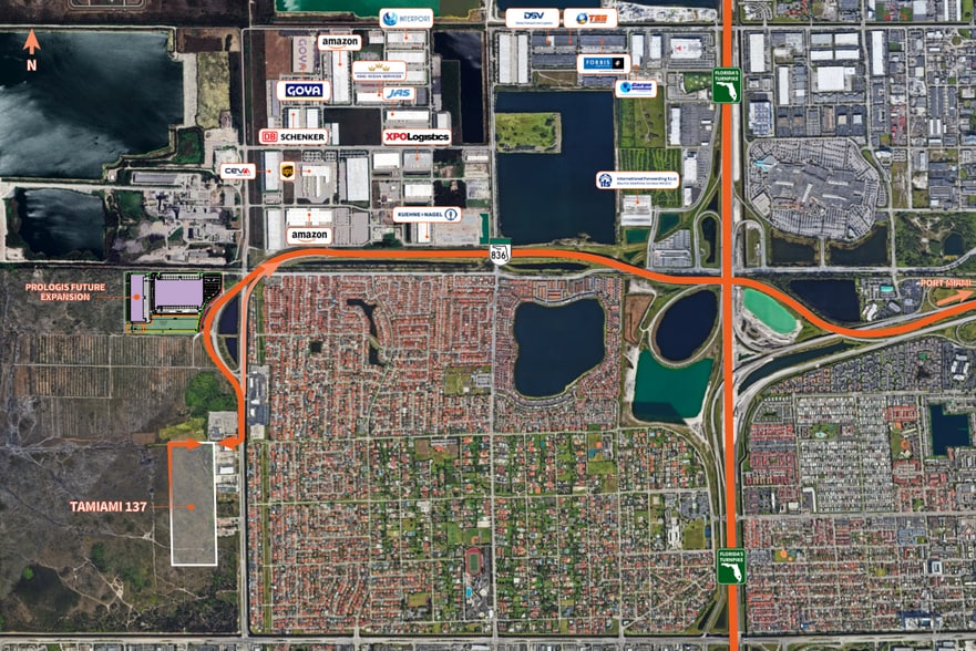 NW 137th Ave and NW 6th St, Miami, FL for lease - Building Photo - Image 3 of 5