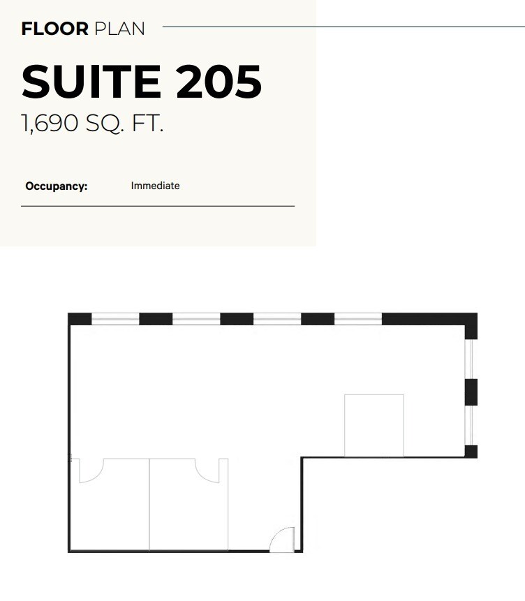 372 Richmond St W, Toronto, ON à louer Plan d’étage- Image 1 de 1