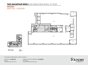 909 Hidden Ridge Dr, Irving, TX for lease Floor Plan- Image 1 of 1