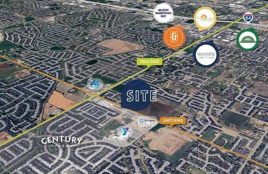 SEC Eagle Rd, Meridian, ID for sale - Site Plan - Image 3 of 3