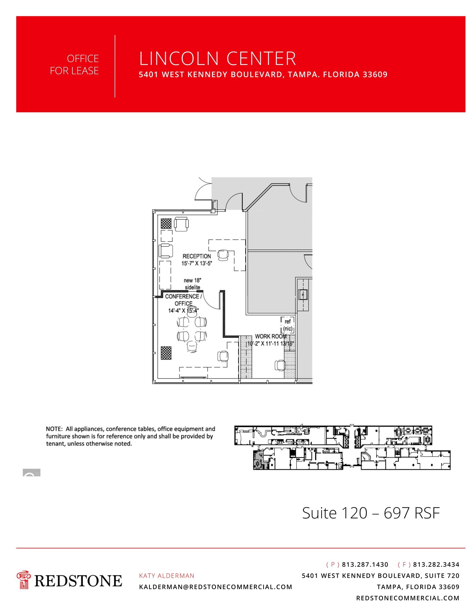 5401 W Kennedy Blvd, Tampa, FL for lease Site Plan- Image 1 of 1