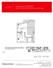 5401 W Kennedy Blvd, Tampa, FL for lease Site Plan- Image 1 of 1