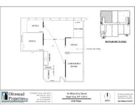 54 W 21st St, New York, NY for lease Floor Plan- Image 1 of 10