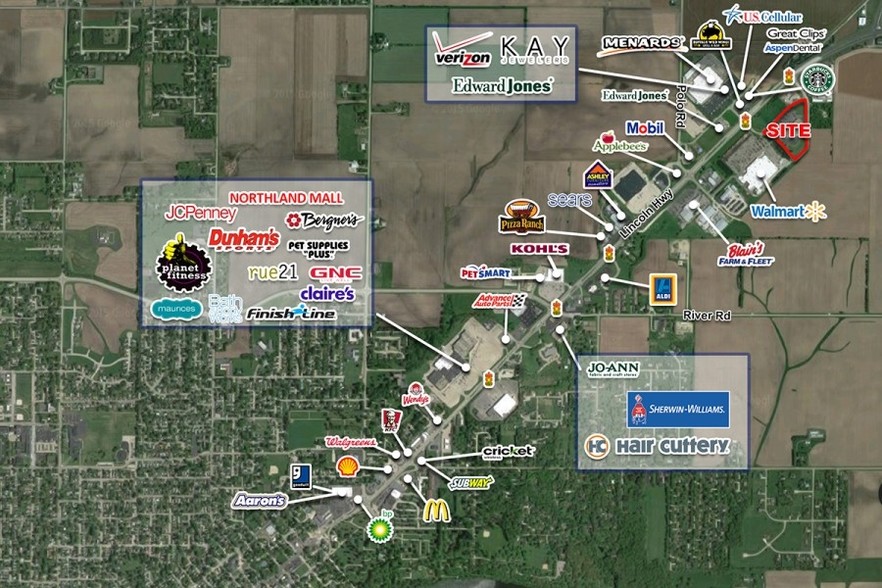 4311 E Lincolnway, Sterling, IL for lease - Building Photo - Image 2 of 13