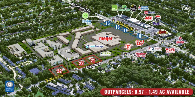 Plus de détails pour Richmond Road, Richmond Heights, OH - Terrain à louer