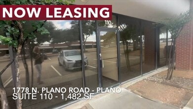 1778 N Plano Rd, Richardson, TX à louer - Vidéo sur l’inscription commerciale