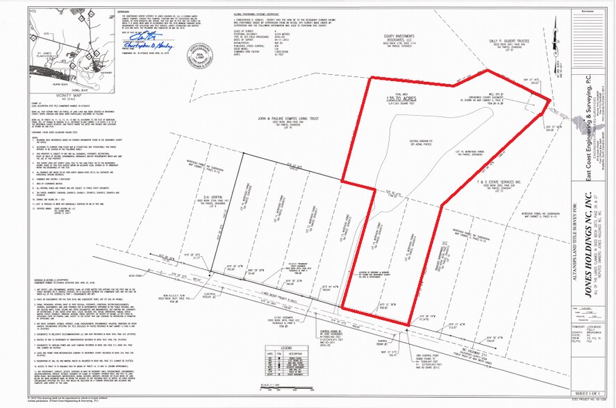 3950 Southport Supply, Southport, NC à vendre - Plan de site - Image 2 de 8