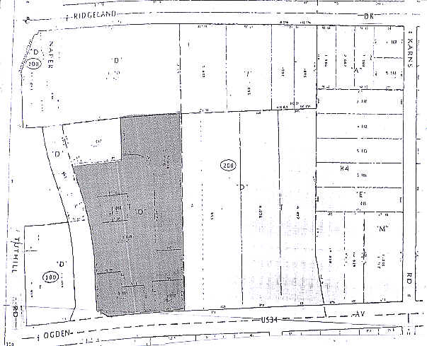 1512 N Naper Blvd, Naperville, IL à louer - Plan cadastral - Image 2 de 14