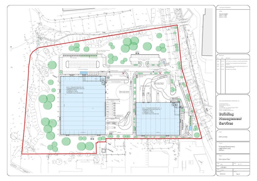 Leonard Way, Oldham à louer - Plan de site - Image 2 de 2