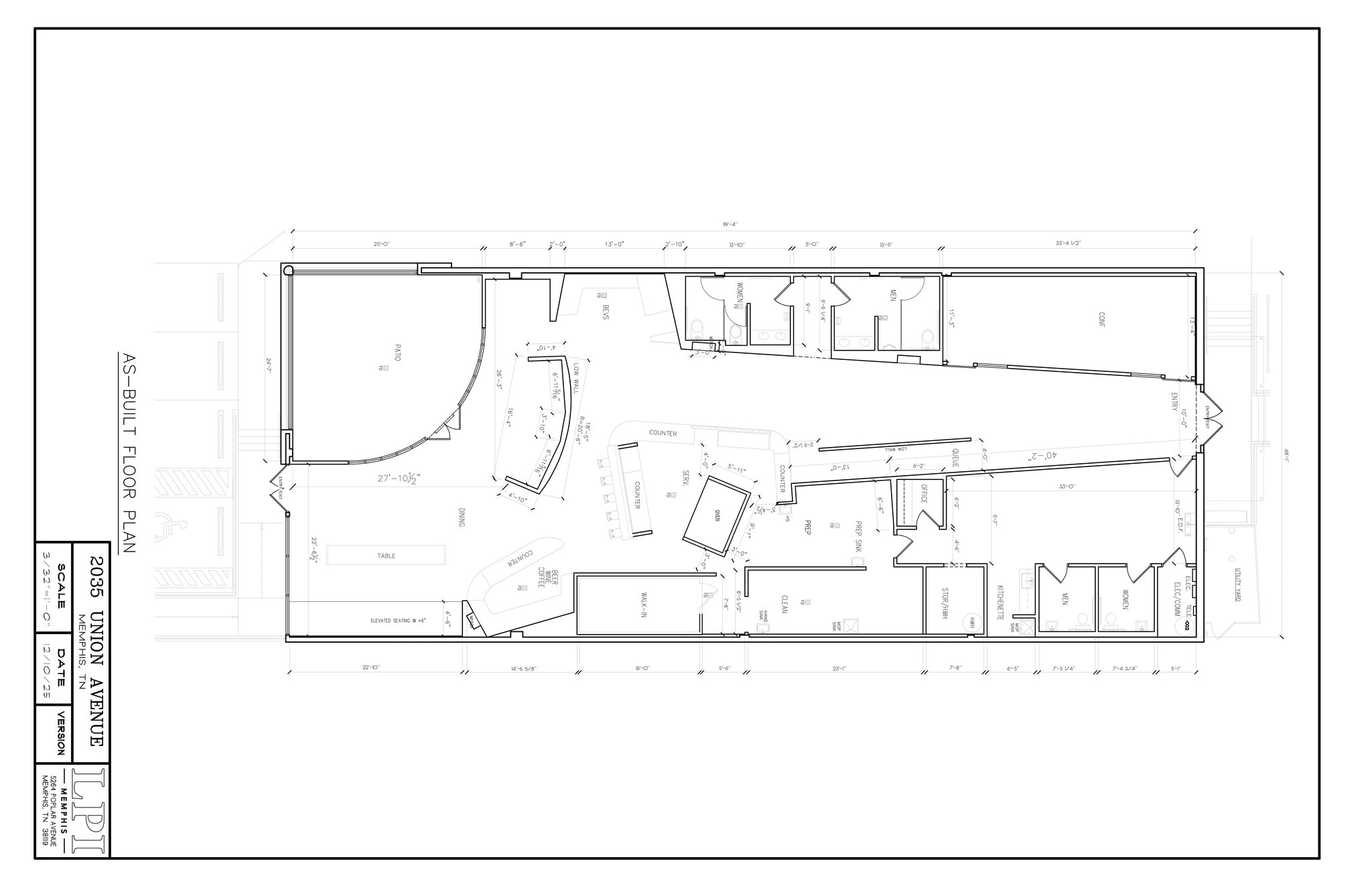 2035-2037 Union Ave, Memphis, TN for lease Site Plan- Image 1 of 1