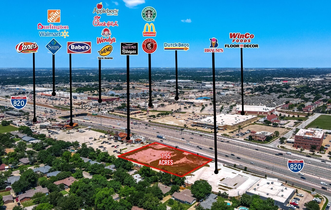 SEQ-Loop 820 & Rufe Snow Dr, North Richland Hills, TX for lease Aerial- Image 1 of 4