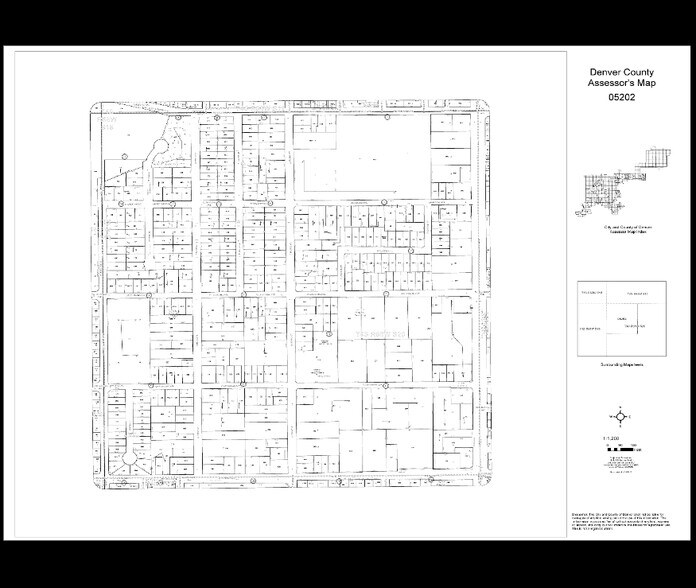 3031 W Florida Ave, Denver, CO à louer - Plan cadastral - Image 3 de 3