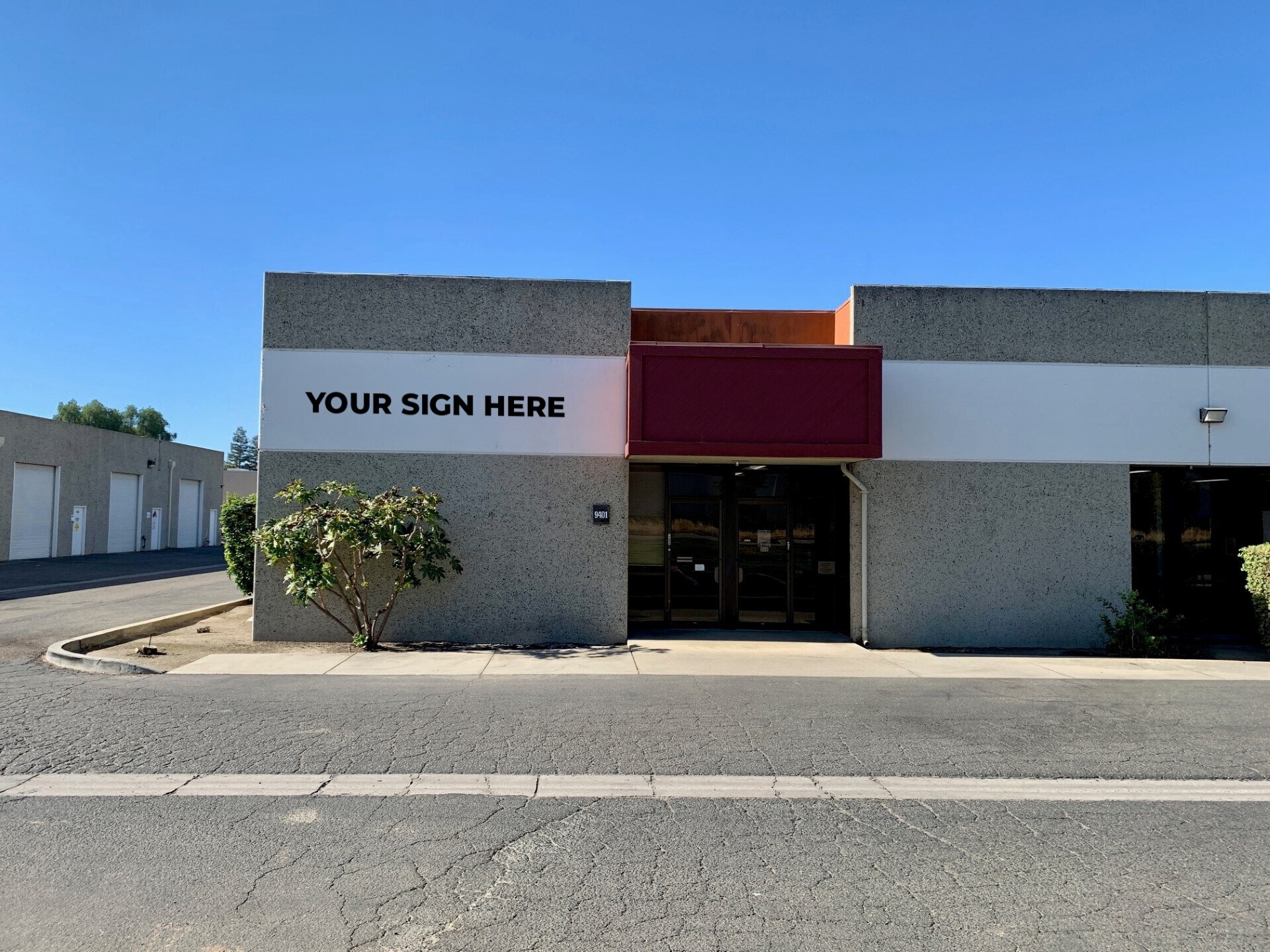 9401-9415 W Goshen Ave, Visalia, CA à louer Photo du bâtiment- Image 1 de 9