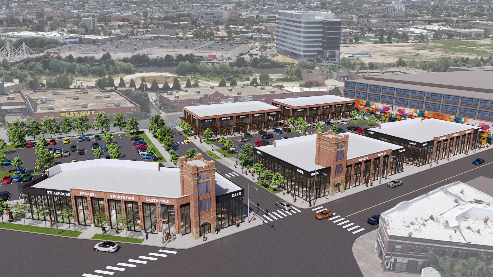 1800 N Clybourn Ave, Chicago, IL for lease Aerial- Image 1 of 6
