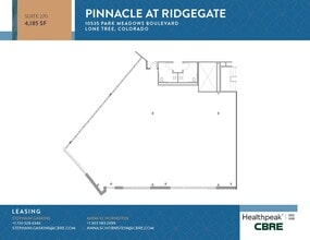 10535 Park Meadows Blvd, Lone Tree, CO for lease Floor Plan- Image 1 of 1