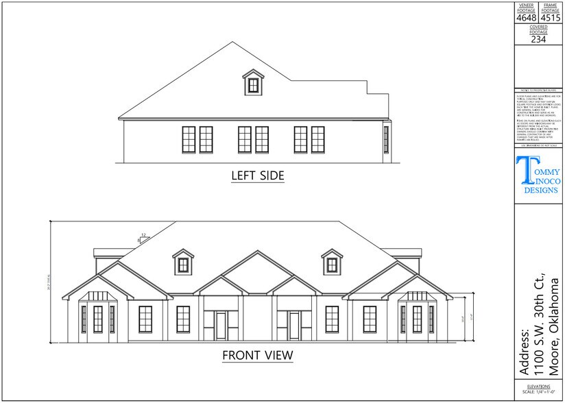 1100 SW 30th Ct, Moore, OK à louer - Plan de site - Image 3 de 5