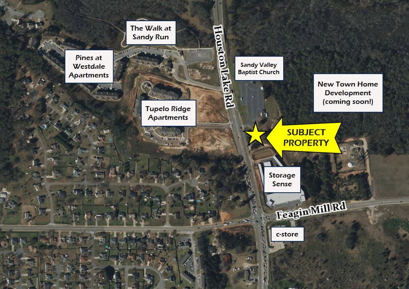 Houston Lake, Warner Robins, GA for sale - Building Photo - Image 1 of 2