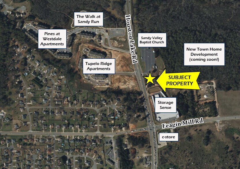 Houston Lake, Warner Robins, GA for sale - Building Photo - Image 2 of 2