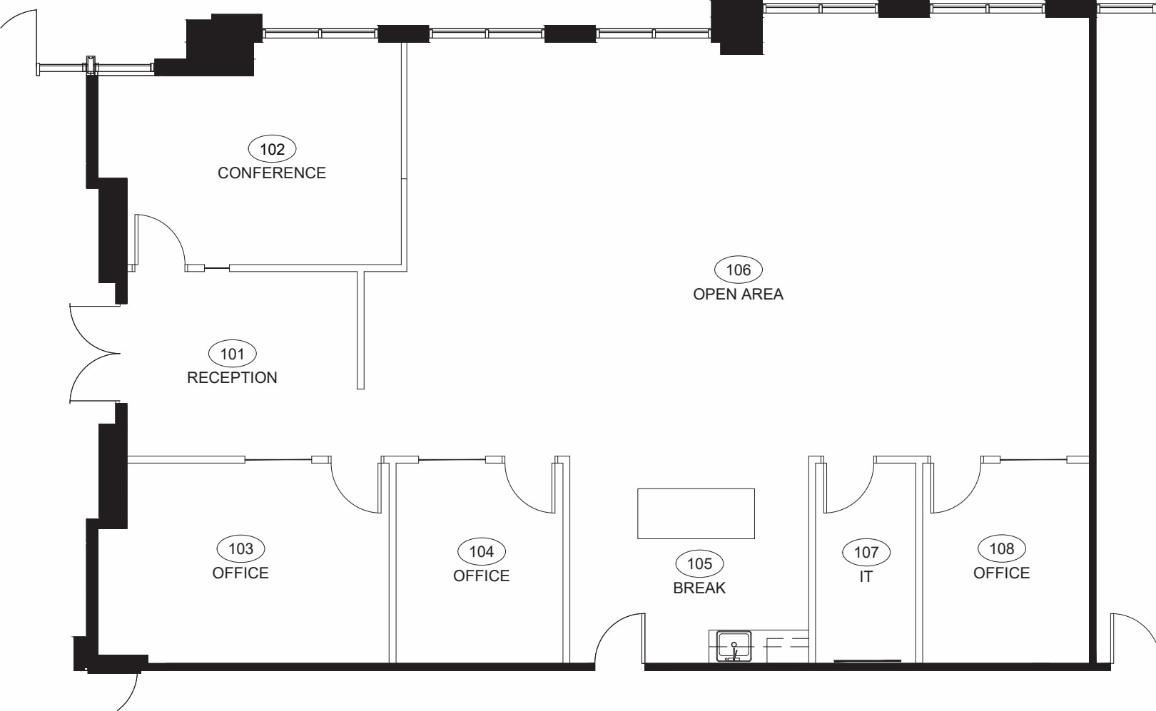 10735 David Taylor Dr, Charlotte, NC for lease Floor Plan- Image 1 of 1
